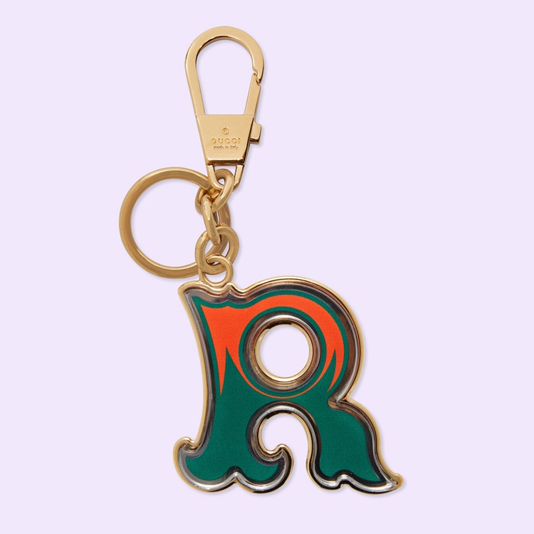 727986.JCFUG.8555.001.100.0000.Light Letter R Plexiglas keychain